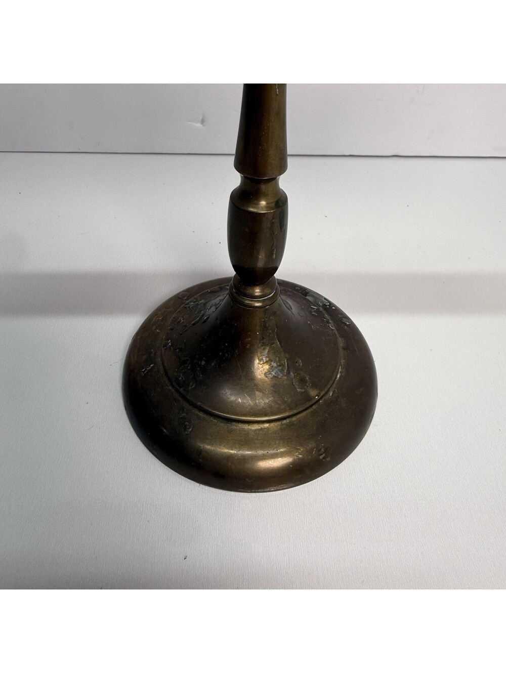 Vintage Solid Brass Menorah With Star of David Candelabra Judaism Candle Holder - Picture 2 of 8